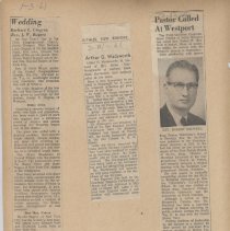 Gingras Wedding/ New Pastor at 1st Christian Congregational Church