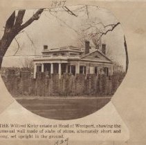 Wilfred Kirby estate at Head of Westport