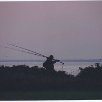 Night fishing at East Beach