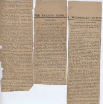 clipping on proposed railway