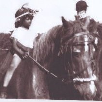 wainer, boy on horse