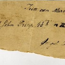 Tripp/Spooner receipt