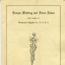 Playbill - Kewpie Wedding and Dance Revue