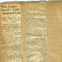 Wins League Battle with Somerset 14-0