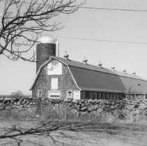 Dairy barn on Main Road, owned by John Santos.