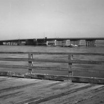 he new bridge as seen from the old bridge at Westport Point.