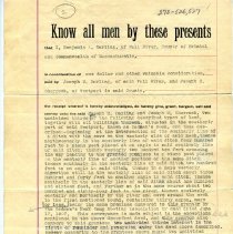 Warrenty Deed Cadman's Necki