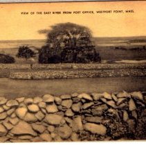 View of East River from Westport Point Post Office