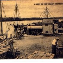 View of Wharf, Westport Point, MA
