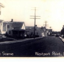 Street scene Westport Point, MA