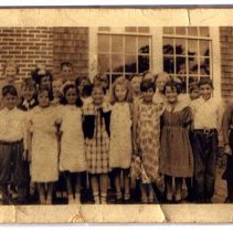 Group of school children