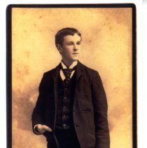 Portrait of young man