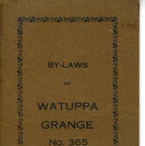 By-Laws of Watuppa Grange #365