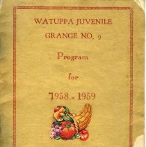 Watuppa Juvenile Grange 1958-1959