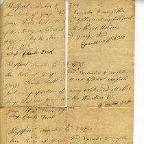 Will of George Wood to son, George Wood 1793