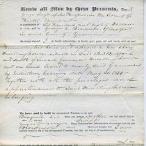 Bill of Sale from George Swift to George Brownell