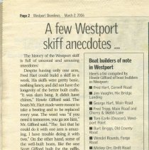 Few Westport skiff anecdotes