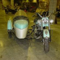 1952 Indian Chief with sidecar