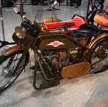 1958 Simplex Servi-Cycle with sidecar