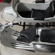 1961 Vespa 150 with sidecar