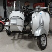 1961 Vespa 150 with sidecar