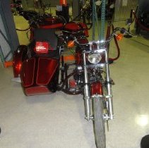 1986 Harley-Davidson FXSTC with sidecar