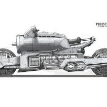 Sony Concept Art of Priest Bike