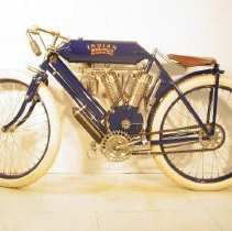 1908 Indian V-twin racer