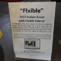 1927 Indian Scout with Flixible sidecar