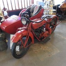 1927 Indian Scout with Flixible sidecar