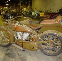 1927 Harley-Davidson Model BA with sidecar