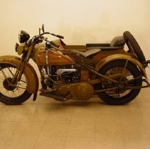 1931 Harley-Davidson Model V with Sidecar