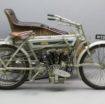 1909 Vindec Special with sidecar