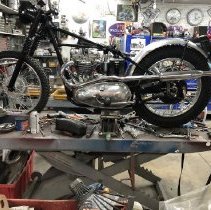 1949 Triumph TR500 "Happy Days" Replica