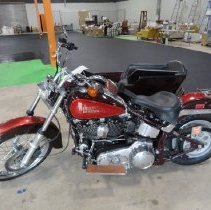 1986 Harley-Davidson FXSTC with sidecar