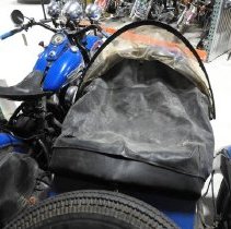 1947 Harley-Davidson Model FL with sidecar