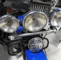 1947 Harley-Davidson Model FL with sidecar