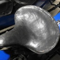 1947 Harley-Davidson Model FL with sidecar