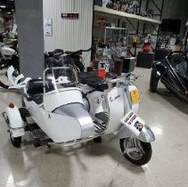 1961 Vespa 150 with sidecar