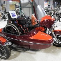 1981 Harley-Davidson FLH with sidecar
