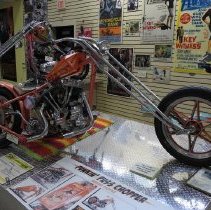 1977 Harley-Davidson Panhead Motor "PUNKIN PUSS" Chopper