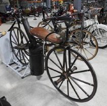 1867 Roper Steam Velocipede Replica