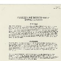 Publicity and Indescriminate Evangelization