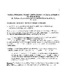 Science, Philosophy, Religion, and Revelation--a Course of Study in The Urantia Book