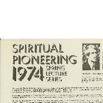 Spiritual Pioneering