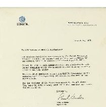 Announcement, Business