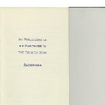 Explanation of the Foreword of The Urantia Book--Backwards