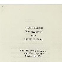 Three Saviors, Two Messiahs, and Three Elijahs