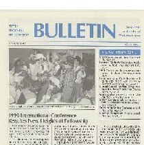 Bulletin, Fellowship