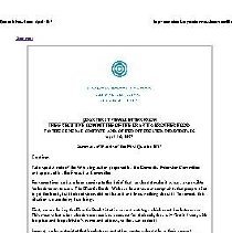 Quarterly News Letter